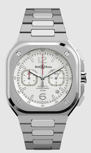 Bell & Ross BR 05 CHRONO WHITE HAWK BR05C-SI-ST/SST Replica Watch